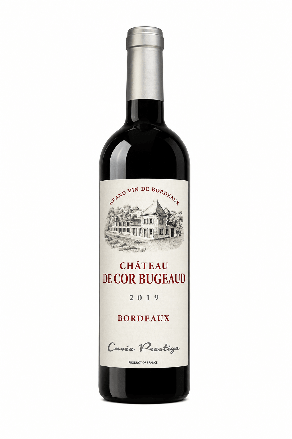 Chateau De Cor Bugeaud Bordeaux 2019 - Kosher Wine World