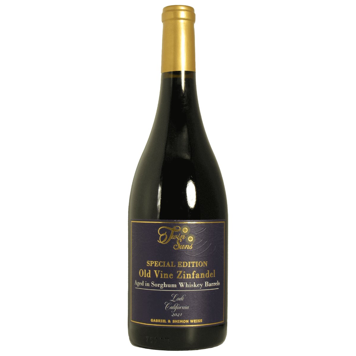 Twin Suns Reserve Old Vine Zinfandel 2021 - Kosher Wine World