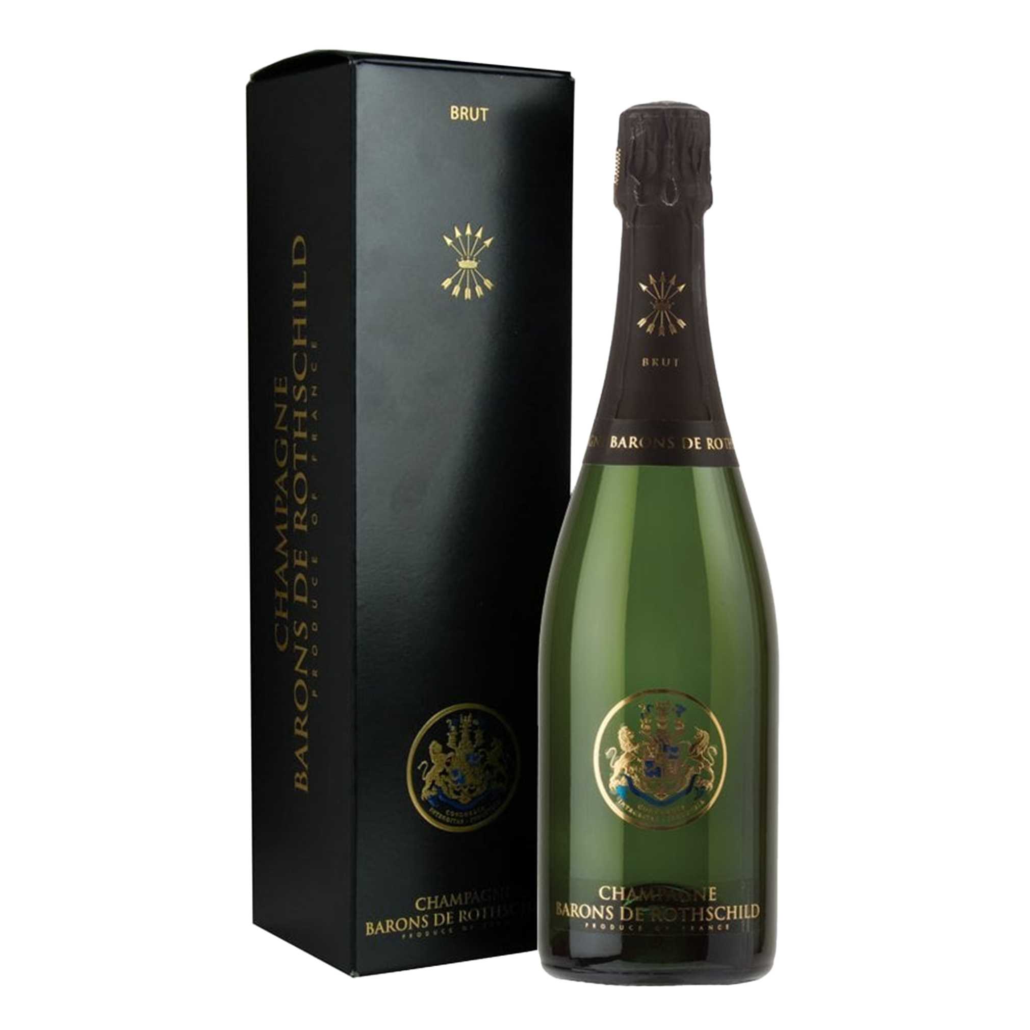 Barons de Rothschild Brut Champagne with Gift Box - Kosher Wine