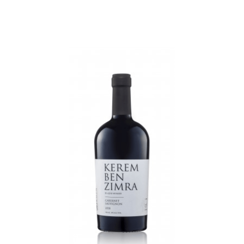 Adir Kerem Ben Zimra Cabernet Sauvignon 2021 Mevoshal (375ML) - KosherWineWorld.com