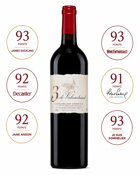 Chateau 3 De Valandraud 2016 Saint-Emilion Grand Cru classe