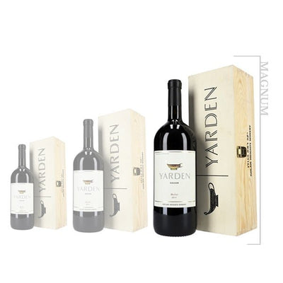 (Copy) Yarden Merlot Magnum with Gift Box 2016 - KosherWineWorld.com