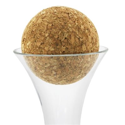 Cork Ball Decanter Stopper - KosherWineWorld.com