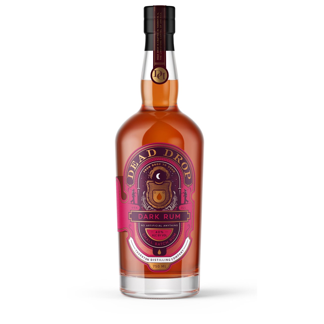 Dead Drop Dark Rum (Kosher For Passover)