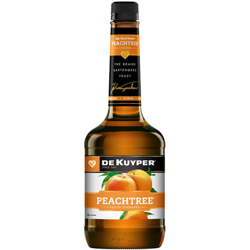 Dekuyper Peach Schnapps Peachtree 1 Liter - KosherWineWorld.com