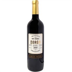 Doron Mendoza Oak Barrel Malbec Reserva 2019 Limited Edition - KosherWineWorld.com