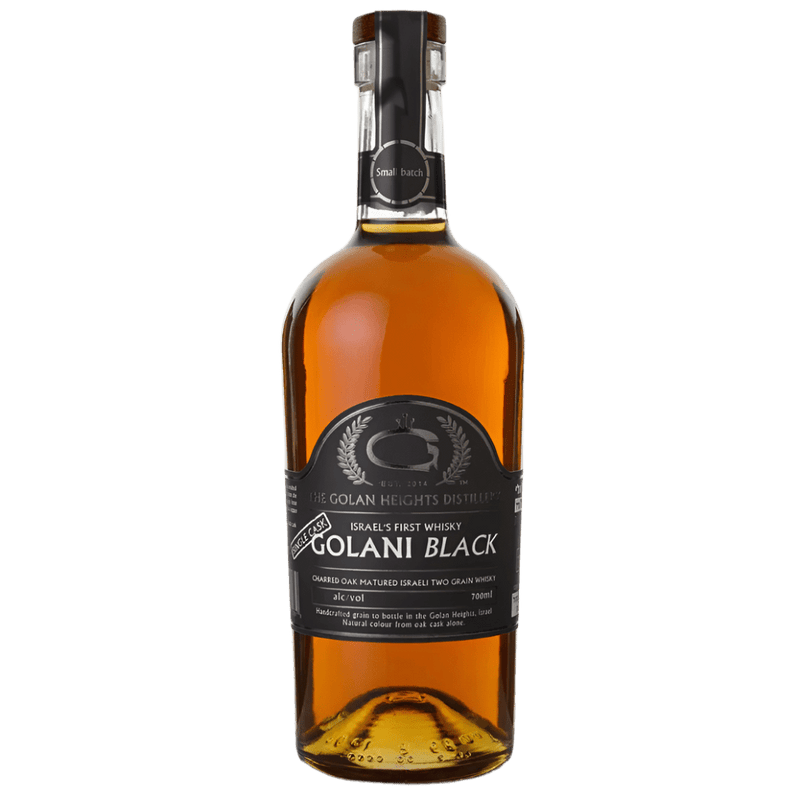 Golani Distillery Black Cask Israeli Malt Whiskey - KosherWineWorld.com