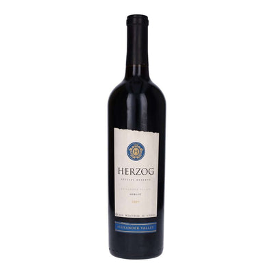 Herzog Special Reserve Alexander Valley Merlot 2023 (Mevoshal) - KosherWineWorld.com