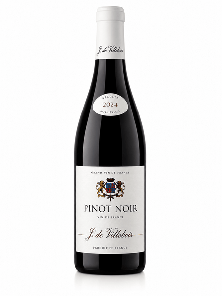 J.De Villebois Pinot Noir 2024 - KosherWineWorld.com