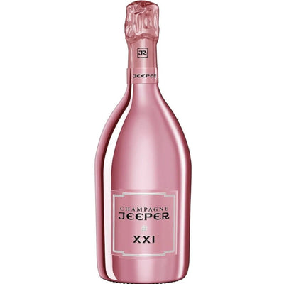 Jeeper XXI Luxe Rose Brut, Champagne (kosher) - KosherWineWorld.com