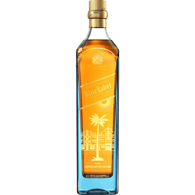 Johnnie Walker – Miami Edition Blue Label Blended Scotch - KosherWineWorld.com