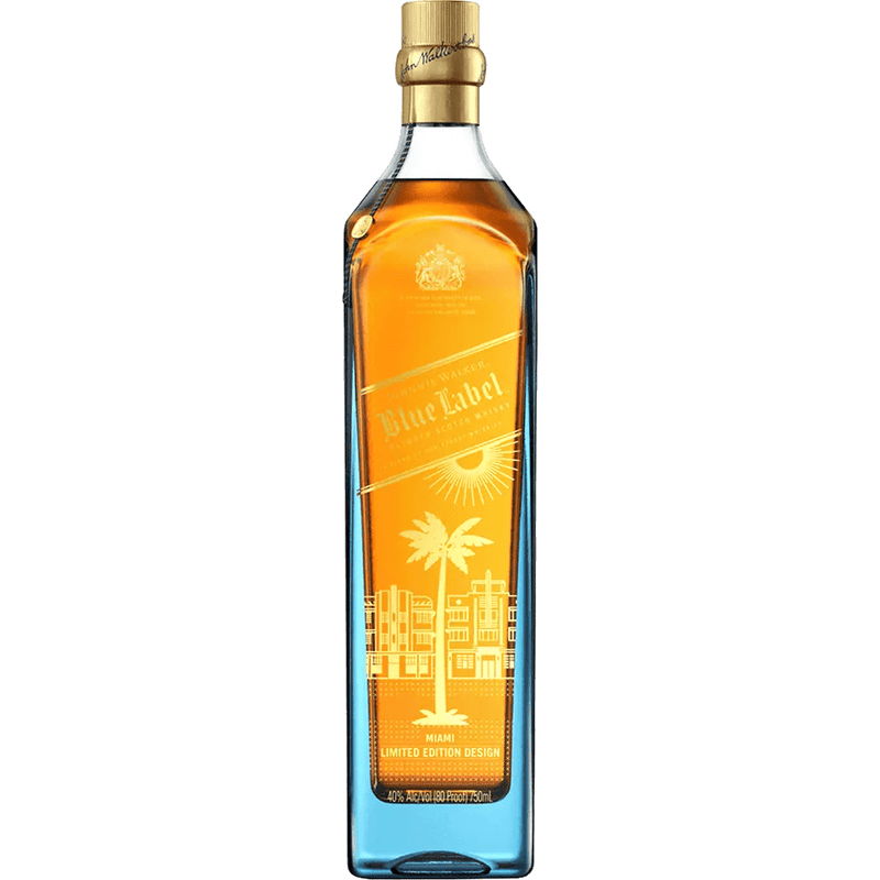 Johnnie Walker – Miami Edition Blue Label Blended Scotch - KosherWineWorld.com