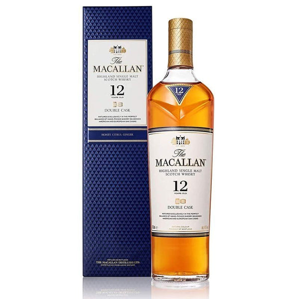 The Macallan 12 Year Old Double Cask 3本 MACALLAN 12 YEAR OLD DOUBLE CASK (375ML) - KosherWineWorld.com