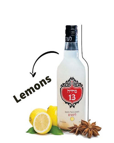 Machya13 Arak Lemon Beverage Cocktail - KosherWineWorld.com