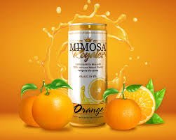 Mimosa Royale Orange Cans 4PK 355ML - KosherWineWorld.com