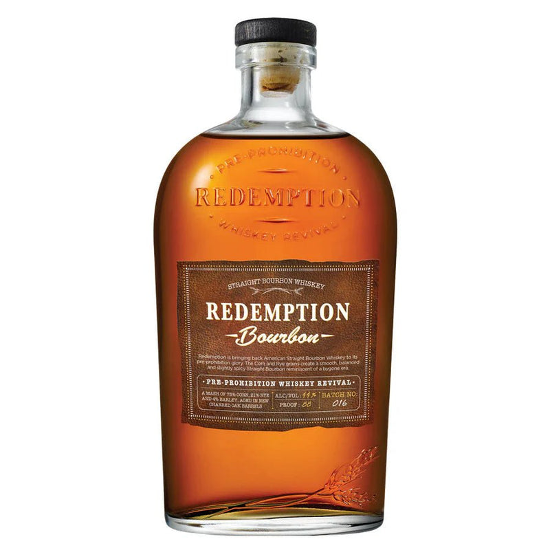 Redemption Straight Bourbon 750ML - KosherWineWorld.com