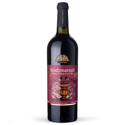 Shimon &Company Kindzmarauli 2021 Fermium Semi Sweet Red - KosherWineWorld.com
