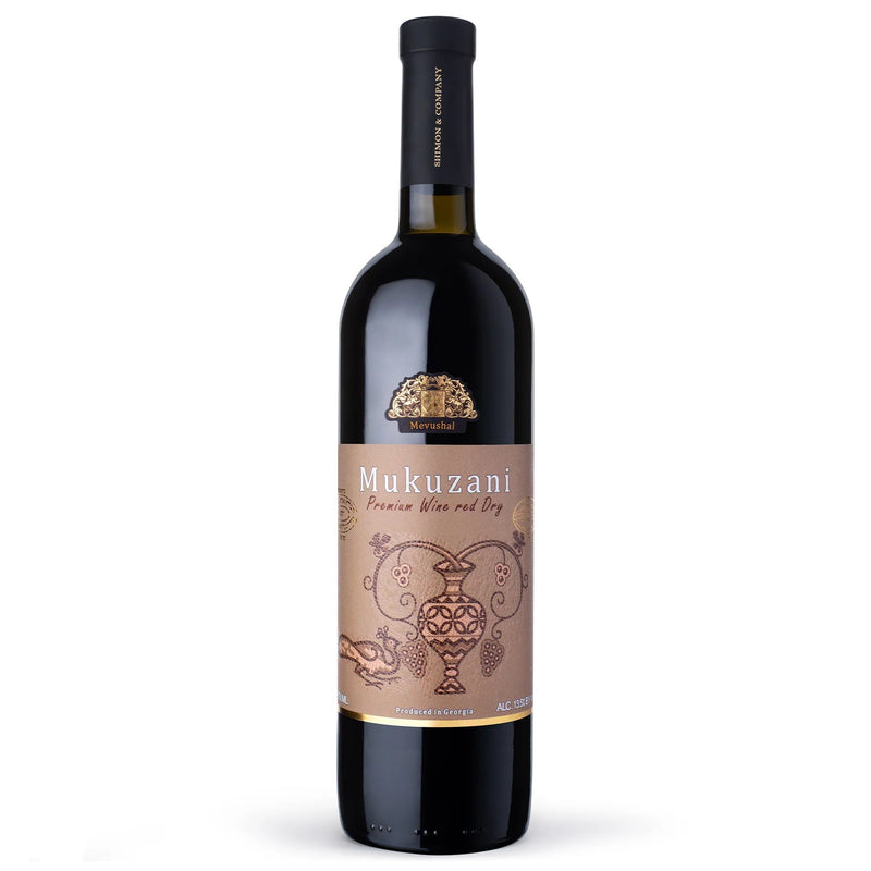 Shimon &Company mukuzani 2021 Dry Red Non Mevoshal - KosherWineWorld.com