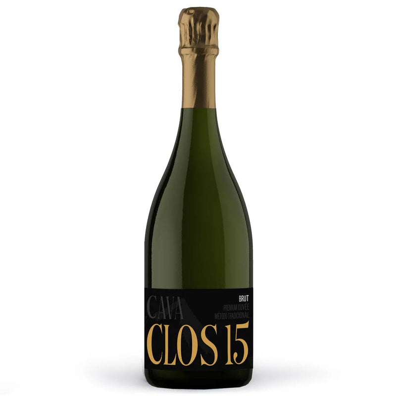 Сlos 15 Cava Brut By Pinord Mevoshal - KosherWineWorld.com