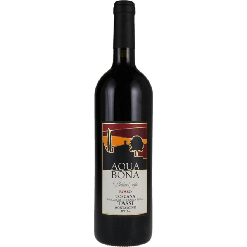 Tassi Aqua Bona Rosso Toscana Bettina Cuvee Montalcino 2018 - KosherWineWorld.com