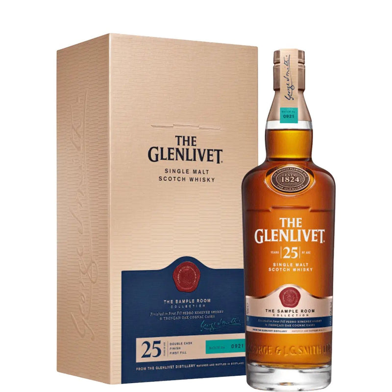 The Glenlivet XXV 25 Year Single Malt Scotch לפי ההיתר של בעל האיגרות משה בלבד - KosherWineWorld.com