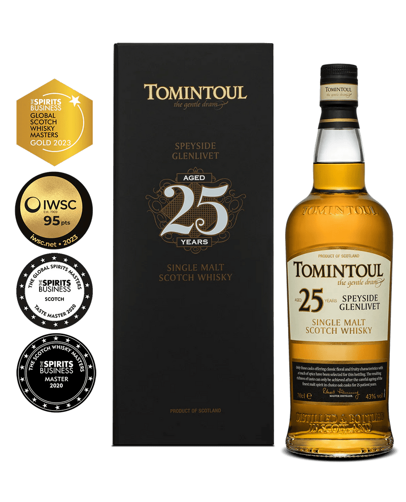 Tomintoul 25 Years Old SM Scotch Whisky - KosherWineWorld.com