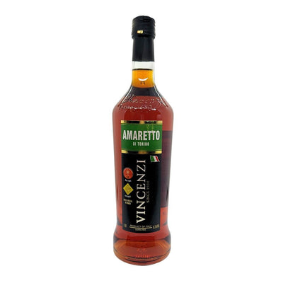 Vincenzi Amaretto Di Torino Liqueur (1Liter) - KosherWineWorld.com