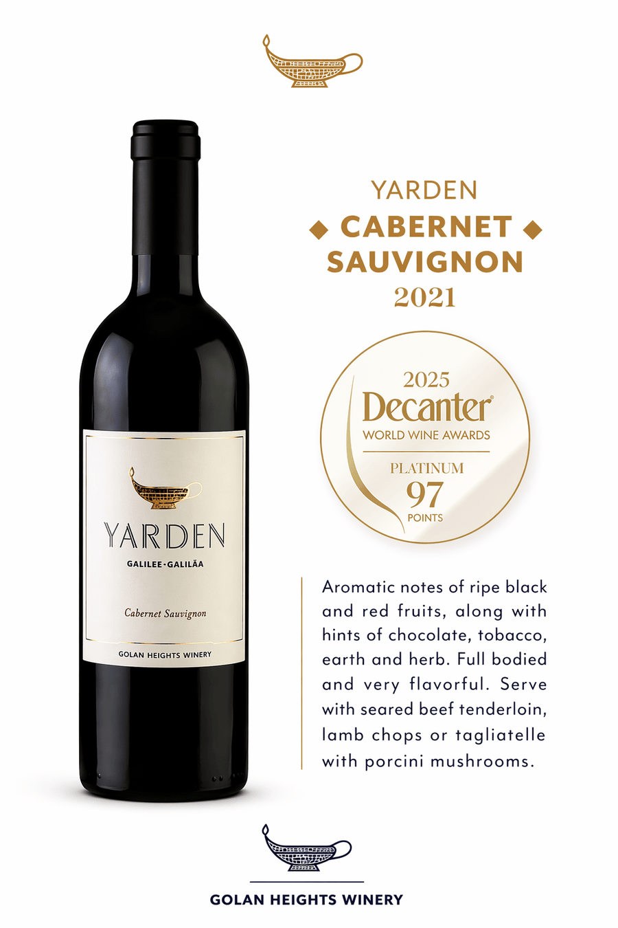ワイン Yarden Cabernet Sauvignon 2008 750ml ヤルデン カベルネ・ソーヴィニヨン Yarden Cabernet Sauvignon