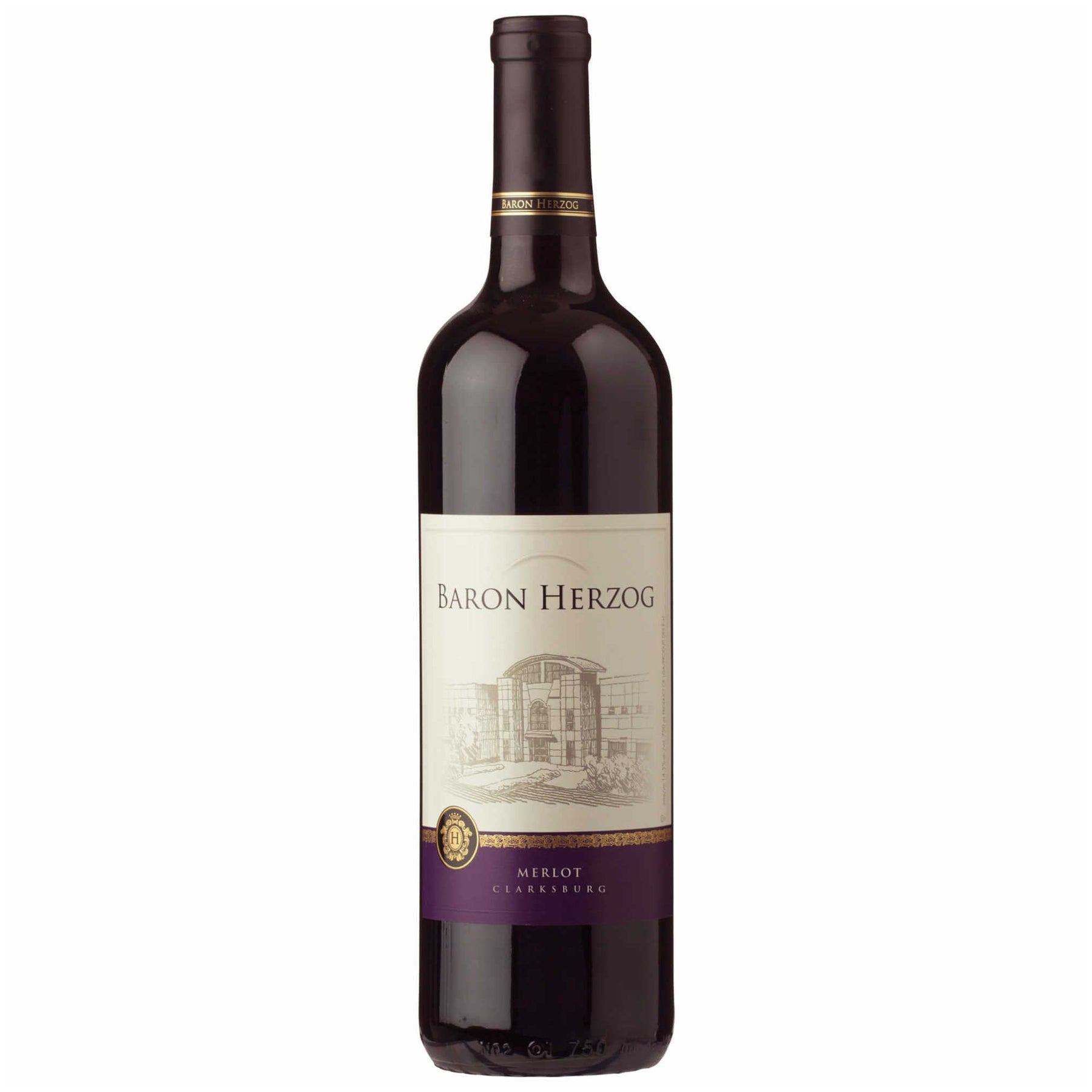 Baron Herzog Merlot 2021 - Kosher Wine World – KosherWineWorld.com