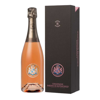 Barons de Rothschild Brut Champagne Rose with Gift Box - Kosher Wine World