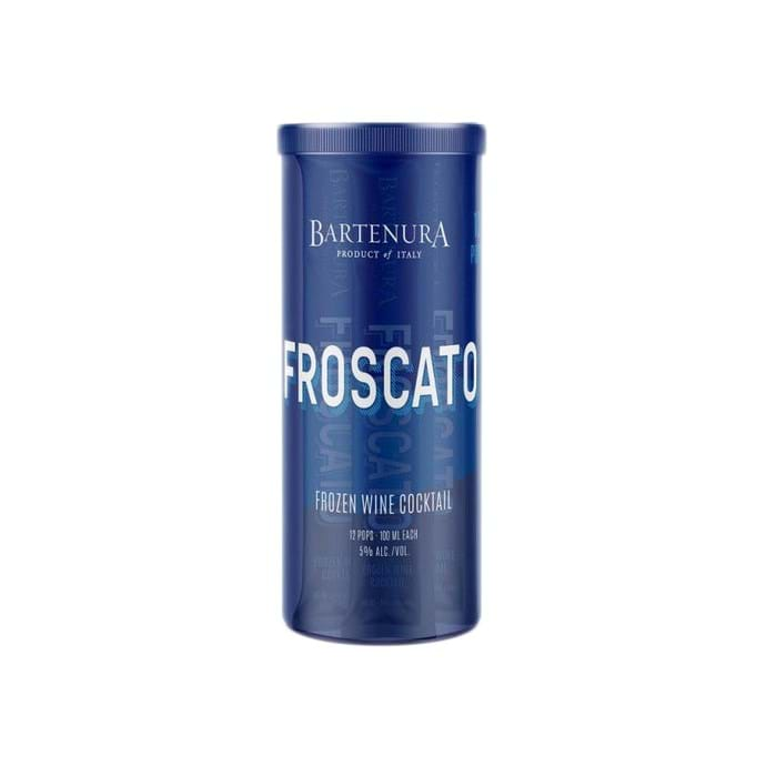 Bartenura Froscato Freeze Pops Moscato Canister (12pk) - Kosher Wine World