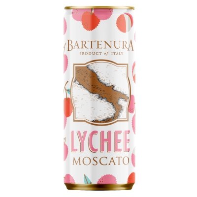 Bartenura Lychee Moscato Cans 4pk - Kosher Wine World