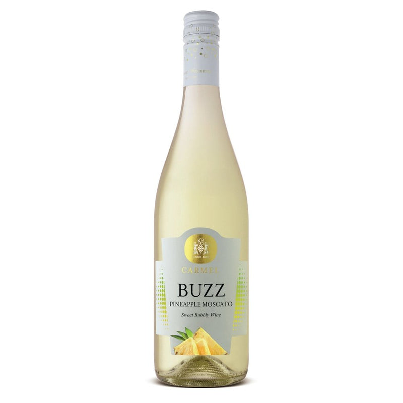 Carmel Buzz Pineapple Moscato 2021 - Kosher Wine World
