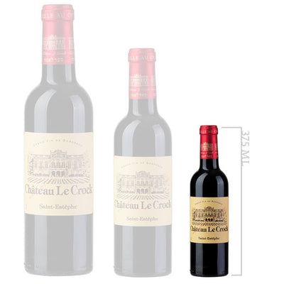 Chateau Le Crock Saint-Estephe (375mL Mini Bottle) 2020 - Kosher Wine World