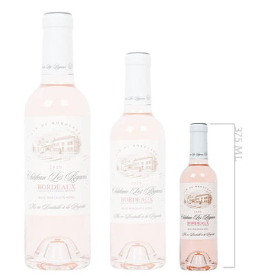 Chateau Les Riganes Rose (375mL Mini Bottle) 2021 - Kosher Wine World