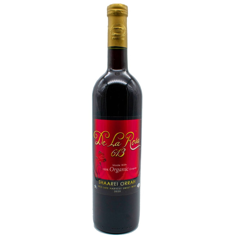 De La Rosa Shaarei Orrah Late Harvest Blaufrankisch (Organic) 2020 - Kosher Wine World