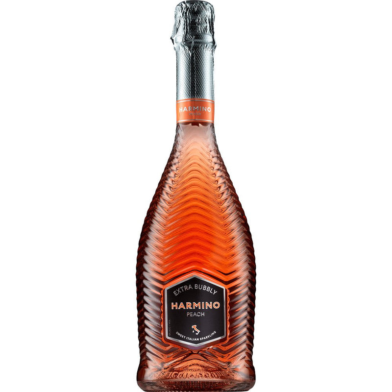 Harmino Wave Sparkling Extra Bubbly Moscato Peach - Kosher Wine World