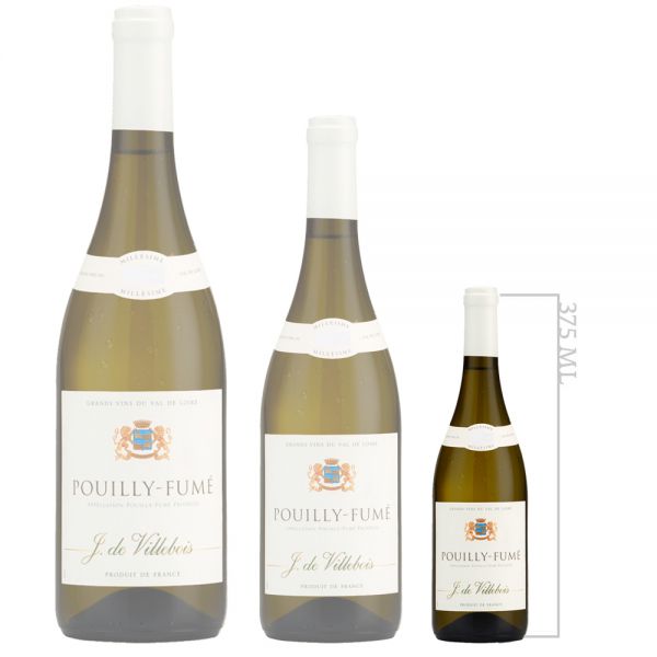 J. de Villebois Pouilly-Fume 2022 (375ML Mini Bottle ) - Kosher Wine World