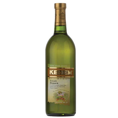 Kedem Cream Niagara Sweet White Wine - Kosher Wine World