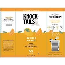 Knocktails Mango Orange Cans 4Pk - Kosher Wine World