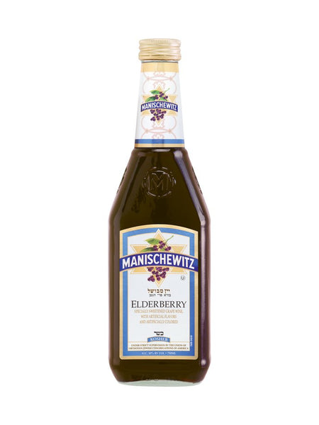 Manischewitz Elderberry - Kosher Wine World – KosherWineWorld.com