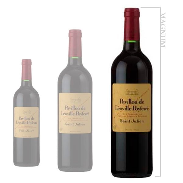 Pavillon de Leoville Poyferre Saint Julien Magnum 2018 - Kosher Wine World