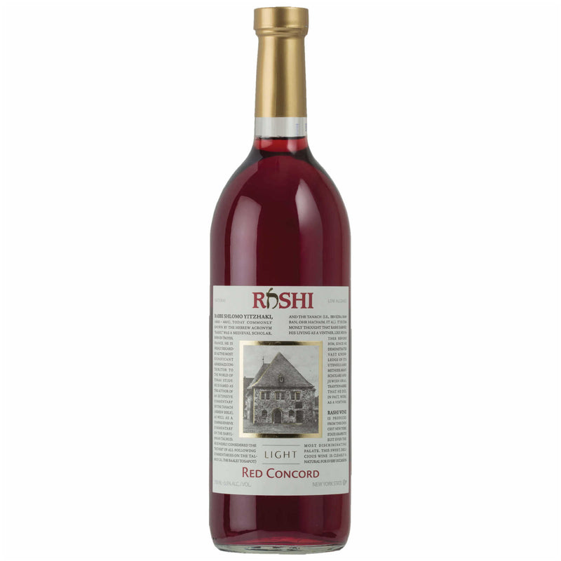 Rashi Light Red Concord - Kosher Wine World