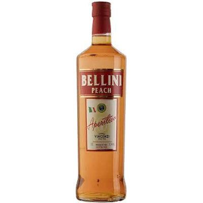 Vincenzi Peach Bellini Aperitivo Liqueur (1Liter) - Kosher Wine World