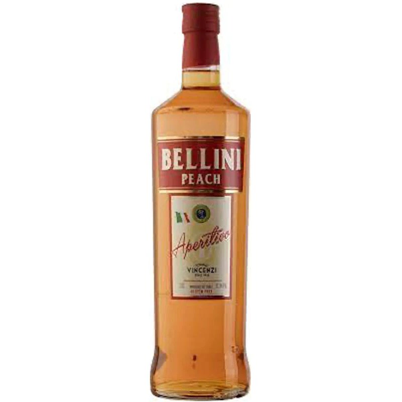 Vincenzi Peach Bellini Aperitivo Liqueur (1Liter) - Kosher Wine World